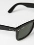 Ray Ban Wayfarer Square  Black/Crystal Green Lens
