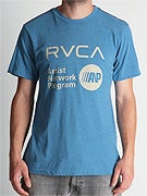 RVCA ANP Logo Vintage Dye T-Shirt
