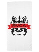 RVCA Crest Banner Towel White