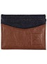 RVCA Cuban Card Wallet Brown