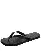 RVCA Checkers Flip Flop Sandals Black