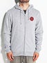 RVCA Circle Logo Inverse Hoodzip