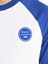 RVCA Circle Logo Inverse 3/4 Sleeve Raglan Shirt
