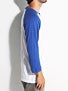 RVCA Circle Logo Inverse 3/4 Sleeve Raglan Shirt