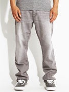 RVCA Daggers Denim Jeans  Gray Ghost