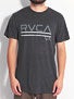 RVCA Distressed Stripe Vintage Dye T-Shirt