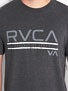RVCA Distressed Stripe Vintage Dye T-Shirt