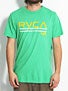 RVCA Distressed Stripe Vintage Dye T-Shirt