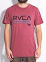 RVCA Distressed Stripe Vintage Dye T-Shirt