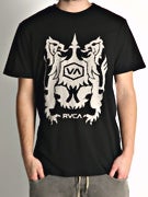 RVCA Cracked Crest Vintage Wash T-Shirt