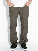 RVCA Romero II Raw Brown Jeans