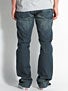 RVCA Regular Extra Stretch Denim Jeans  Dusty Blue