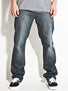 RVCA Regulars Extra Stretch Denim Jeans  Faded Blue