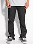 RVCA Regulars Denim Jeans  Raw Black