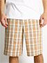 RVCA South Plaid Short