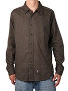 RVCA VA Stripe Custom Button Down Shirt