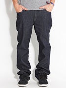RVCA Chev Denim Jeans  Raw Blue
