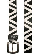 RVCA Zig Zag Leather Belt