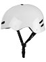 RED Riot Skate Helmet  White