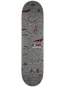 Roger Doodler Grey Deck  8.375 x 32.25