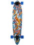 Riviera Big Red Bamboo Pintail Longboard  9.0 x 40