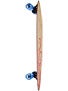 Riviera Big Red Bamboo Pintail Longboard  9.0 x 40