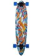 Riviera Big Red Bamboo Pintail Longboard  9.0 x 40