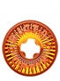 Ricta Optix Clear Orange Wheels