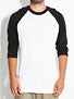RVCA Label 3/4 Sleeve Shirt