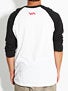 RVCA Label 3/4 Sleeve Shirt