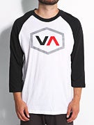 RVCA Oiler 3/4 Sleeve Shirt