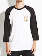 RVCA Oil And Water 3/4 Sleeve Raglan Shirt