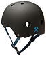 S-One Premium Skateboard Helmet  Black Matte/Navy
