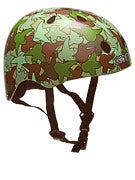 S-One X Krooked Premium Skateboard Helmet  Krooked Camo