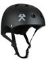 S-One Premium Skateboard Helmet  Matte Black