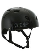 S-One Trian Skateboard Helmet Black