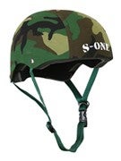 S-One Trian Skateboard Helmet Camo