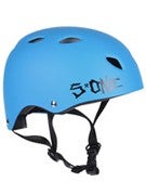 S-One Trian Skateboard Helmet Cyan Matte