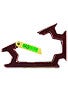 Sk8ology Carabiner Tool Rasta Red