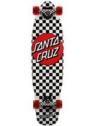 Santa Cruz Checkered Kicktail Complete 9.3x36