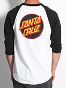 Santa Cruz Other Dot 3/4 Sleeve Raglan