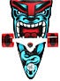 Santa Cruz Oly Totem Longboard Complete 9.9 x 43.5 