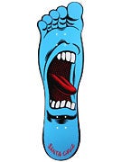 Santa Cruz Screaming Right Foot Goofy Deck  9.3 x 32.1