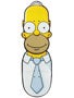 Santa Cruz Simpsons The Homer Cruzer Complete 10.1x31.7