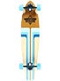 Duster's California Primo V2 Bamboo Longboard  8.6x36