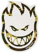 Spitfire Camo Head Sticker Large