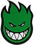 Spitfire Fireball Sticker Large GREEN