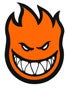 Spitfire Fireball Sticker X-Large ORANGE