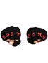 Spitfire Firehead Fingerless Black Gloves