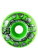 Spitfire F1 Parkburner Neon Green Wheels